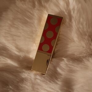 Estee Lauder Gold and Red Polka Dot Lipstick
